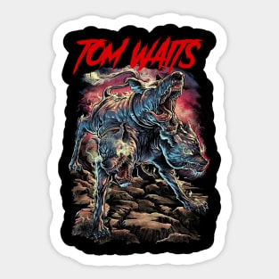 TOM WAITS BAND Sticker